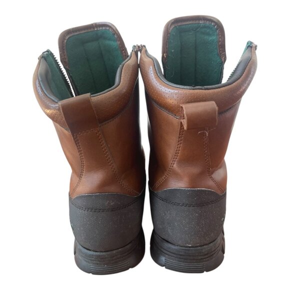 Men's Polo Ralph Lauren Conquest Hi III Men's 9.5 D Duck Boots Brown/Tan - Picture 5 of 10